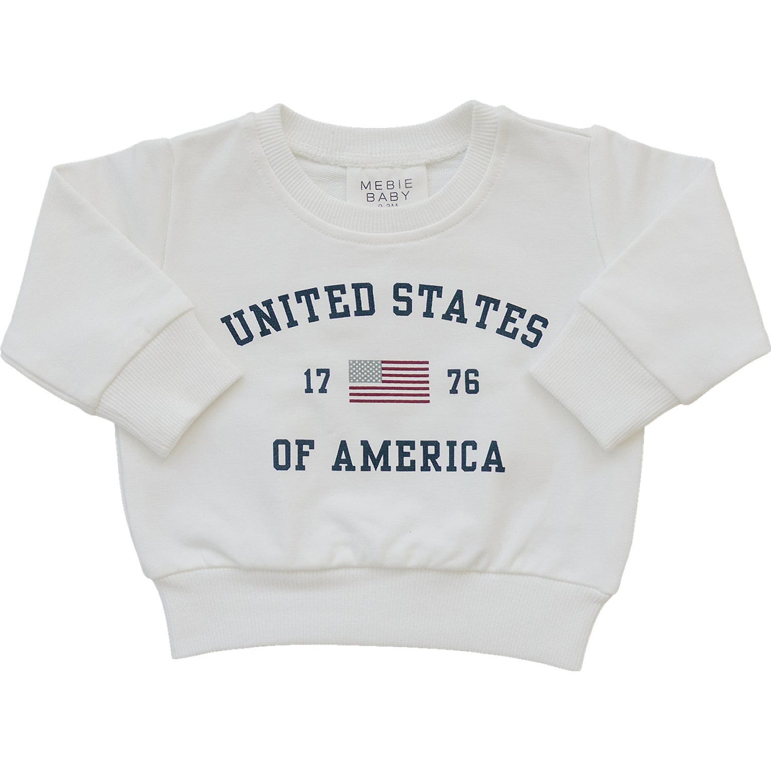 United States Crew Neck - Sleeve, White, Baby & Toddler Clothing, Long-sleeved T-shirt, Active Shirt | Everetts Place