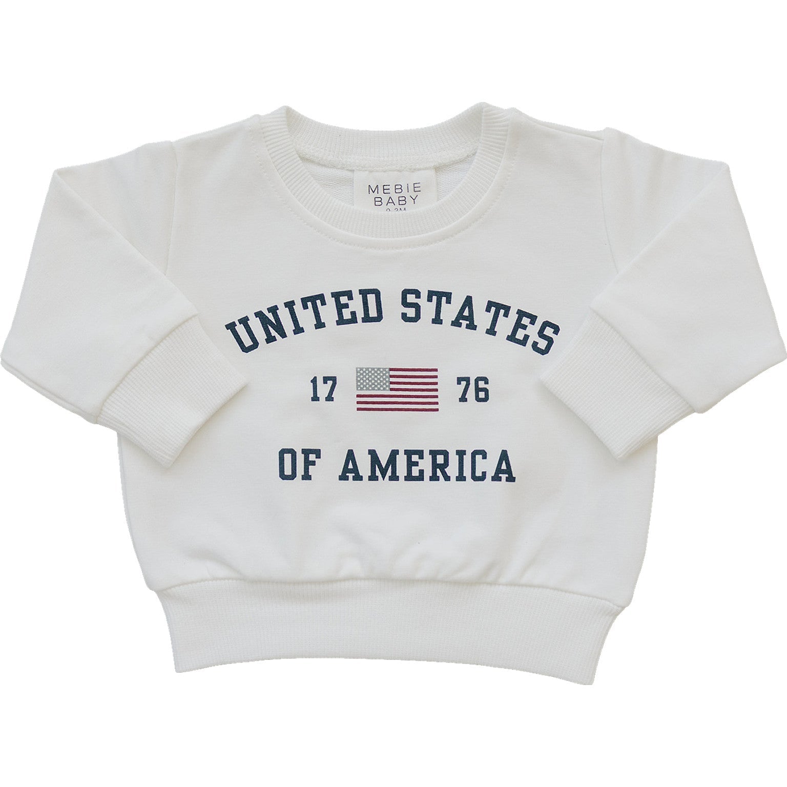 United States Crew Neck - Sleeve, White, Baby & Toddler Clothing, Long-sleeved T-shirt, Active Shirt | Everetts Place