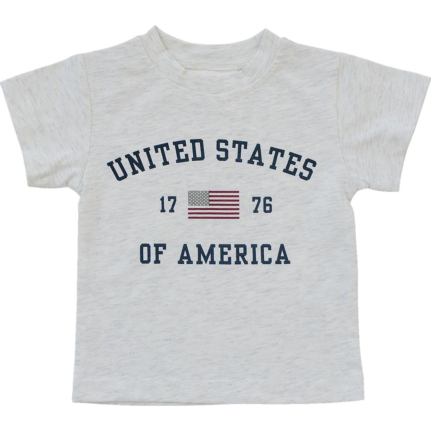 United States Tee - Sleeve, White, Textile, Active Shirt, Flag of the United States | Everetts Place