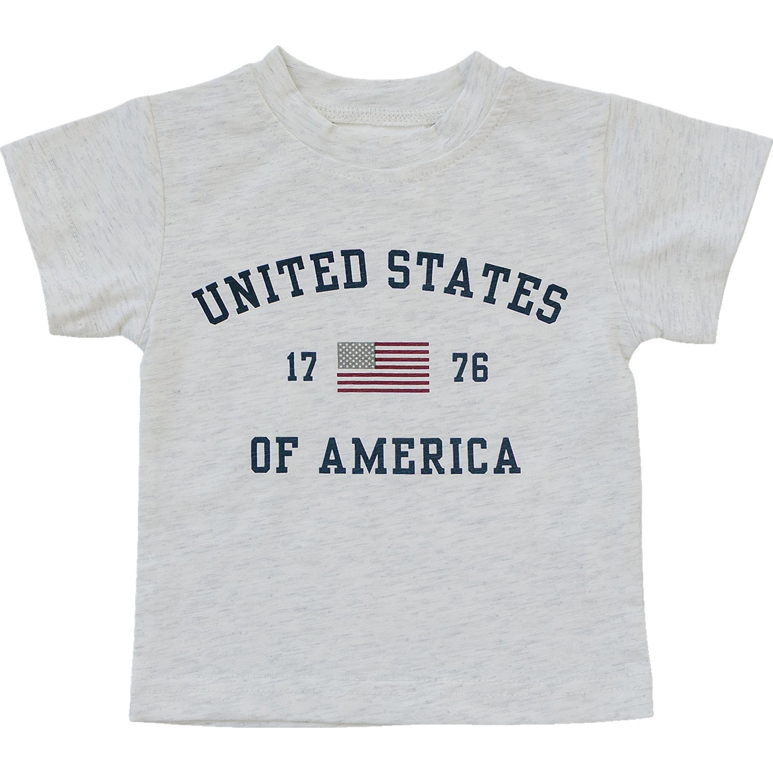 United States Tee - Sleeve, White, Textile, Active Shirt, Flag of the United States | Everetts Place