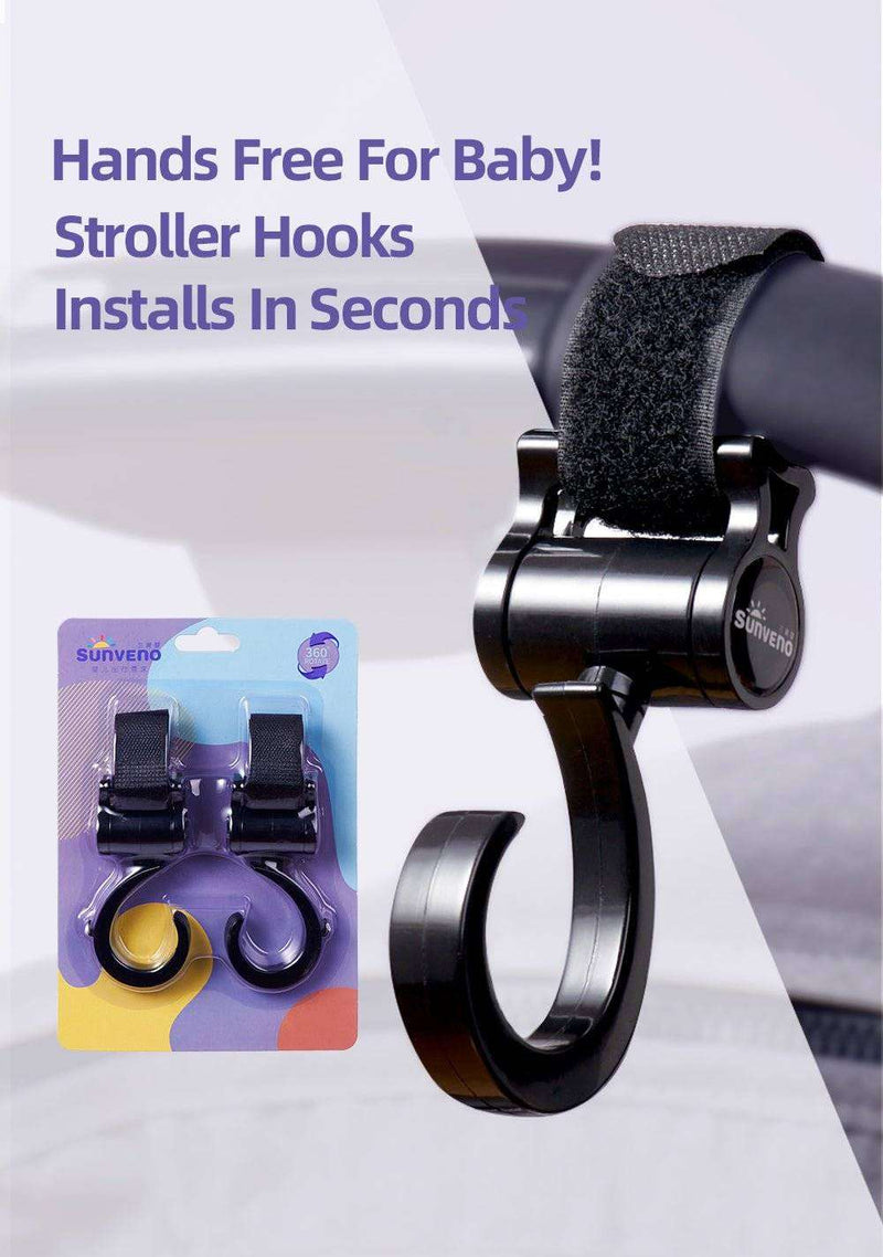 Universal Stroller Hooks 2 Pack - Everetts Place: Online Boutique - Parenthood & Accessories