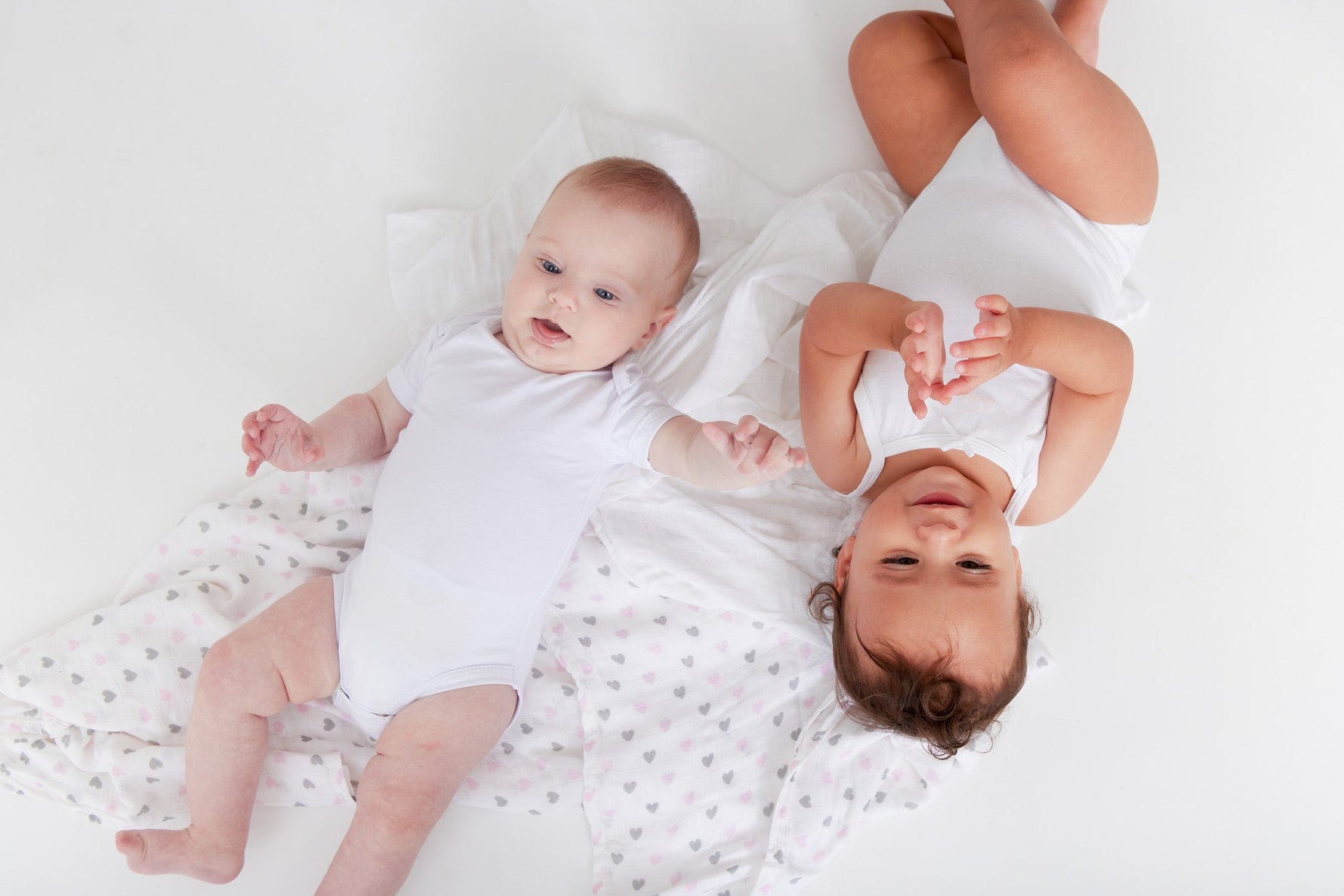 Feathers USA Swaddling Blankets Printed 3 Pack For Babies by Feathers USA at Everetts Place