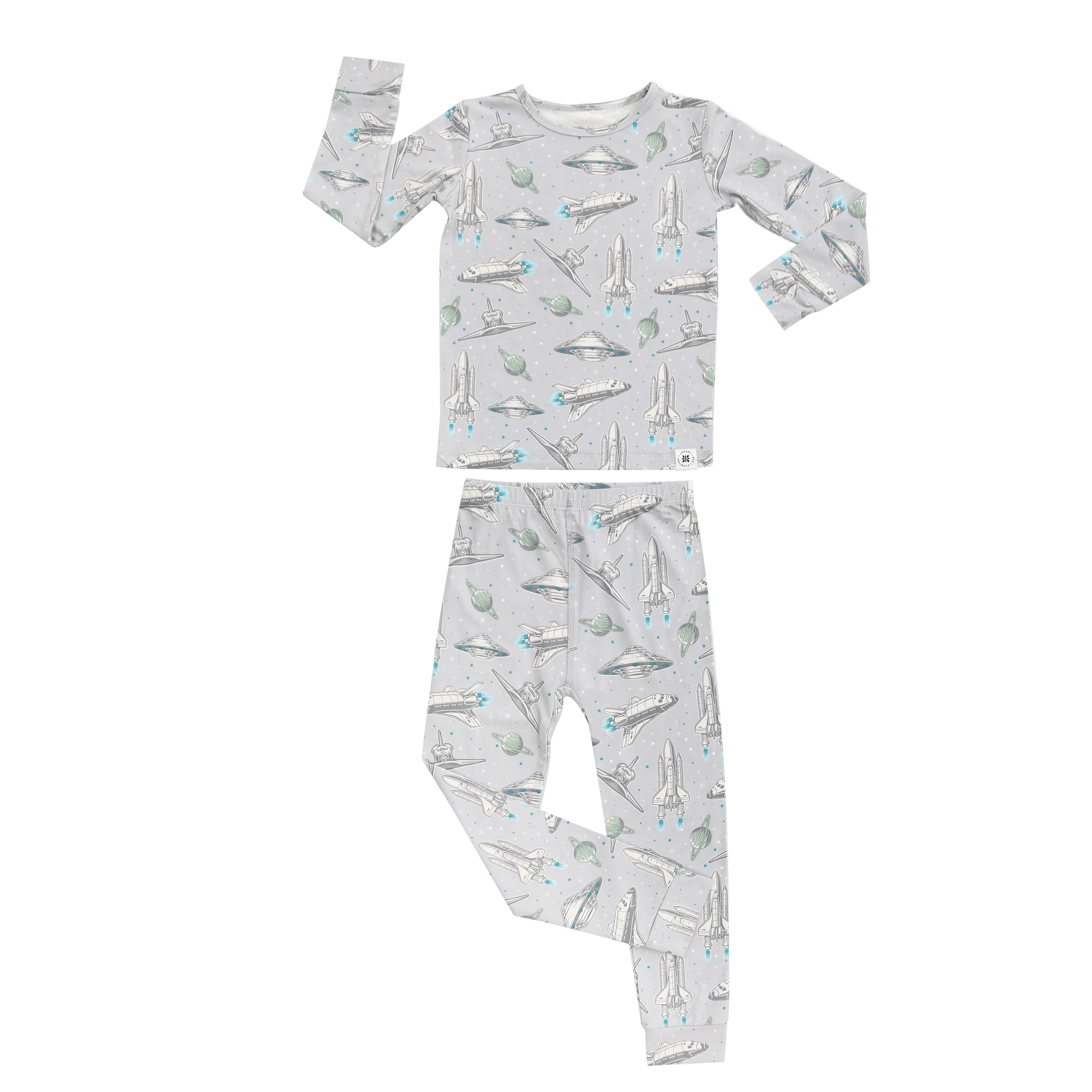 Sweet Bamboo Up and Away Big Kid Pajama - 