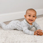 Sweet Bamboo Up and Away Zipper Footie - 