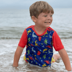 Smart Bottoms UPF 50+ Rash Guards - Dinomite - 