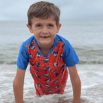 Smart Bottoms UPF 50+ Rash Guards - Make A Splash - 