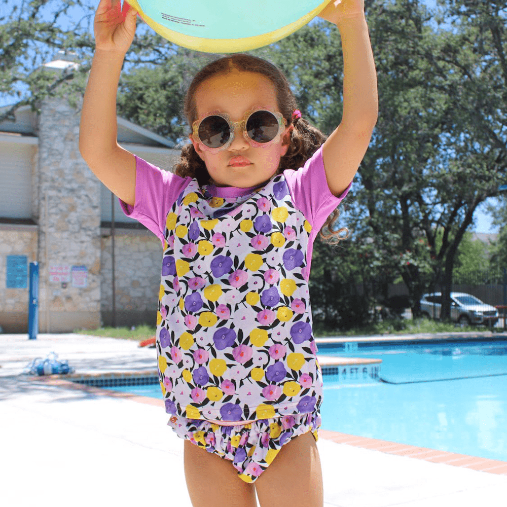 Smart Bottoms UPF 50+ Rash Guards - Water Me - 