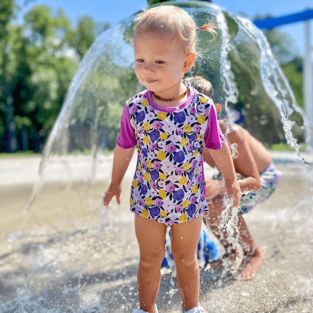 Smart Bottoms UPF 50+ Rash Guards - Water Me - 