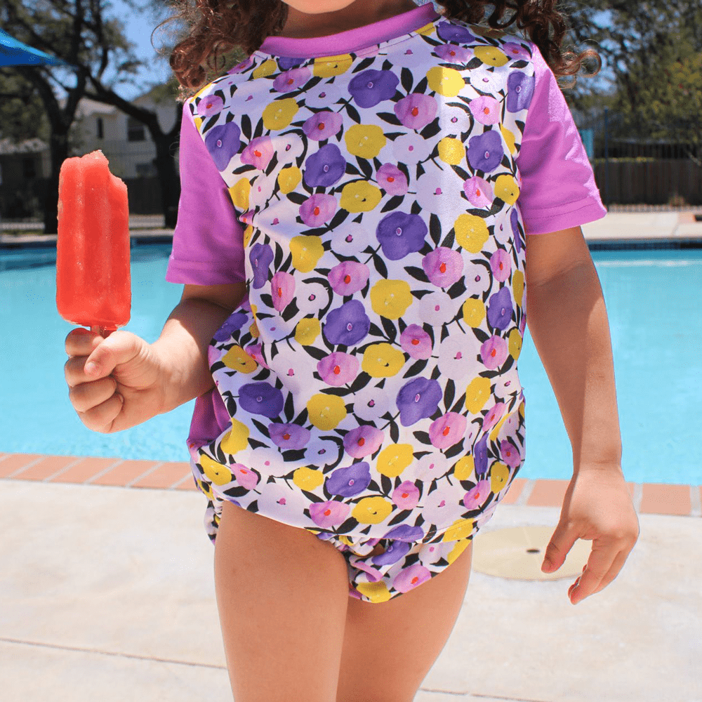 Smart Bottoms UPF 50+ Rash Guards - Water Me - 