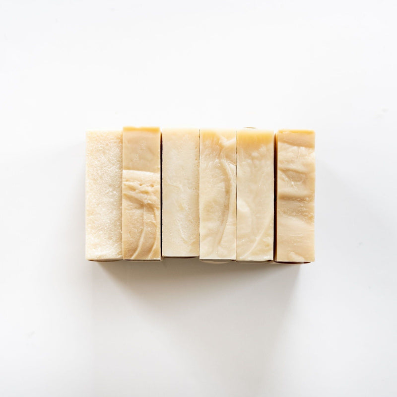 Scented Castile Bar Soap with natural ingredients, vegan, and biodegradable.