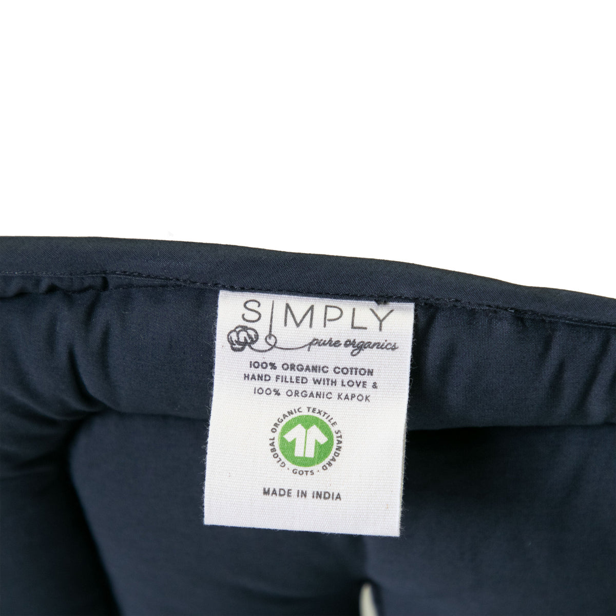 Modern Nursery organic Kapok seat liner for Uppababy Cruz Vista stroller