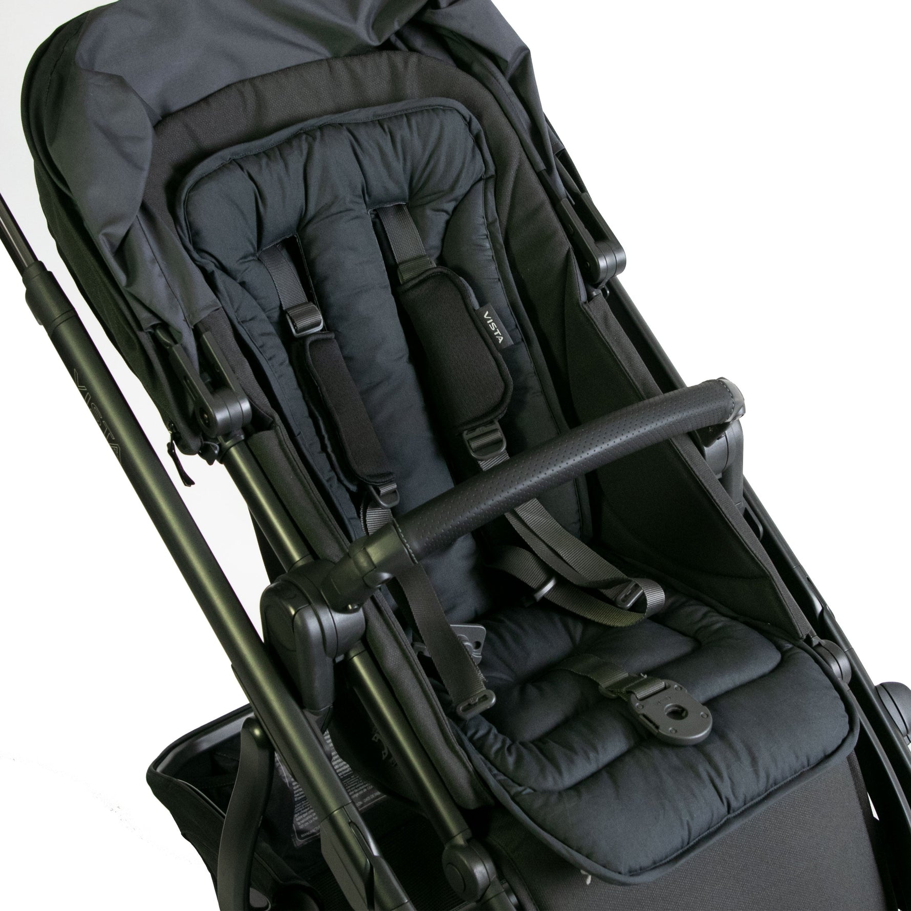Modern Nursery organic Kapok seat liner for Uppababy Cruz and Vista.