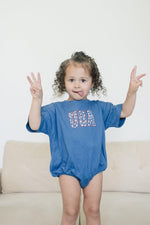 Little Joy Co. USA Daisy T-Shirt Romper