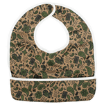 Texas Tushies USA The Flip Bib with Pocket for Food and Drool for Babies - 