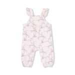 Angel Dear V Overalls With Elastic Cuffs Cozy French Terry For Kids - Everetts Place Boutique - 