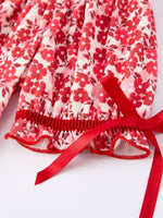 Rylee Faith Designs Valentine's Day "BE ❤ MINE" Embroidered Floral Girls' Dress - 