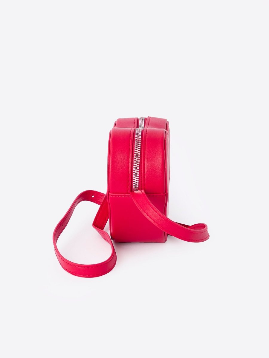 Rylee Faith Designs Valentine's Day Girls' Heart - Shaped Crossbody Shoulder Bag - 