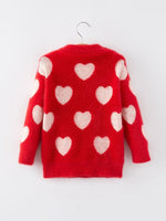 Rylee Faith Designs Valentine's Day Girls Pullover Sweater - 