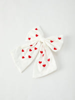 Rylee Faith Designs Valentine's Day Heart Girls Hairpin - 