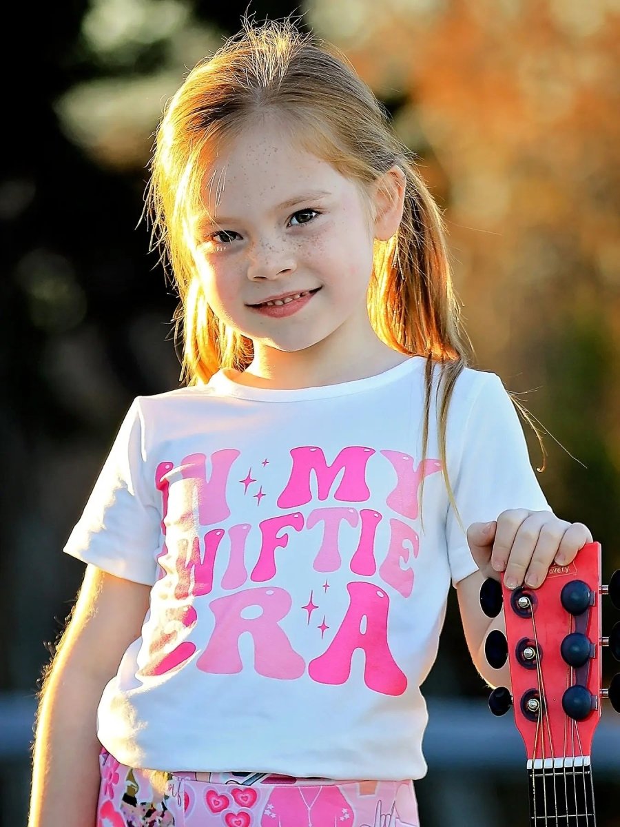 Rylee Faith Designs Valentines Day In My Swiftie Era Print Top And Pants Set - Everetts Place Boutique - 