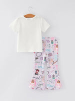 Rylee Faith Designs Valentines Day In My Swiftie Girl Era Top And Pants Set - Everetts Place Boutique - 