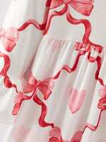 Rylee Faith Designs Valentine's Day Milk Silk Girls Dress - 