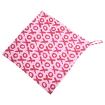 Three Little Tots Valentine's Day XOXO Bamboo Newborn Lovey Small Blanket - 