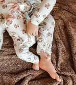 Little Joy Co. Valentines Teddy Bear 2pc Bamboo Pajamas - 