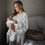 Organic Cotton Muslin Swaddle Blanket by Mushie