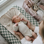 Versatile Quilted Diaper Caddy - Nursery Organizer by Mushie