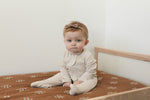 Mebie Baby Vanilla Organic Cotton Ribbed ZipperEveretts Place