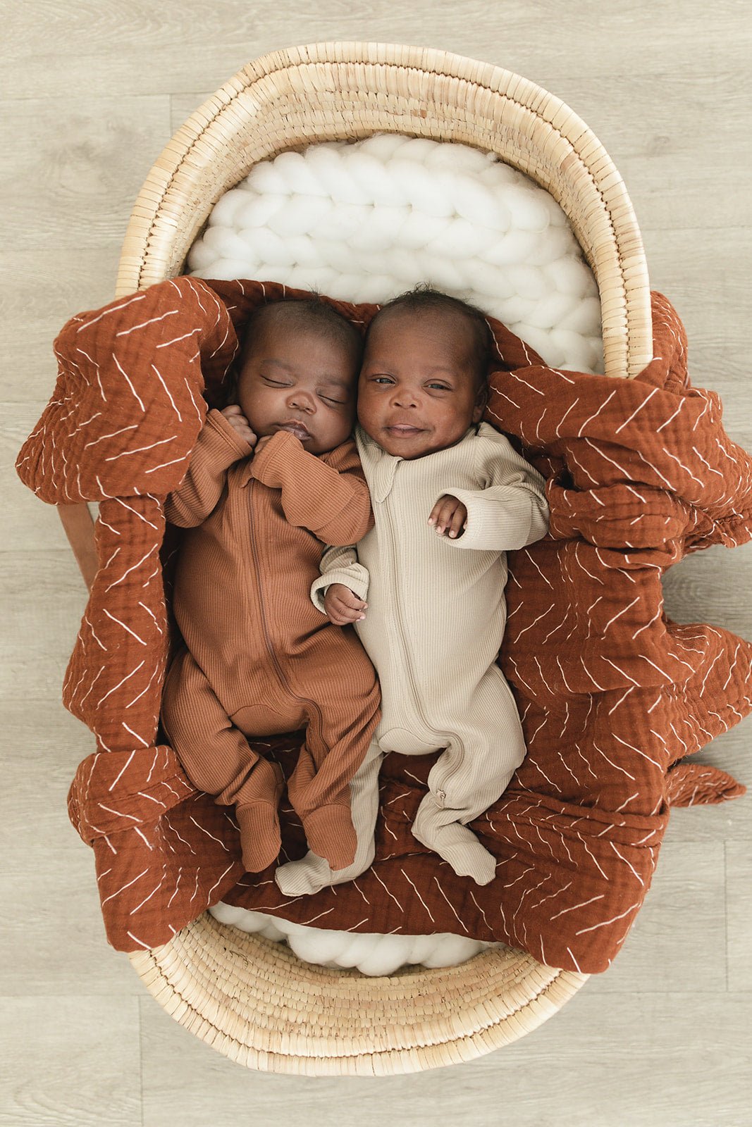 Mebie Baby Vanilla Organic Cotton Ribbed ZipperEveretts Place