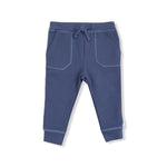 Angel Dear Varsity Stripe Jogger for Kids in Soft French Terry - 