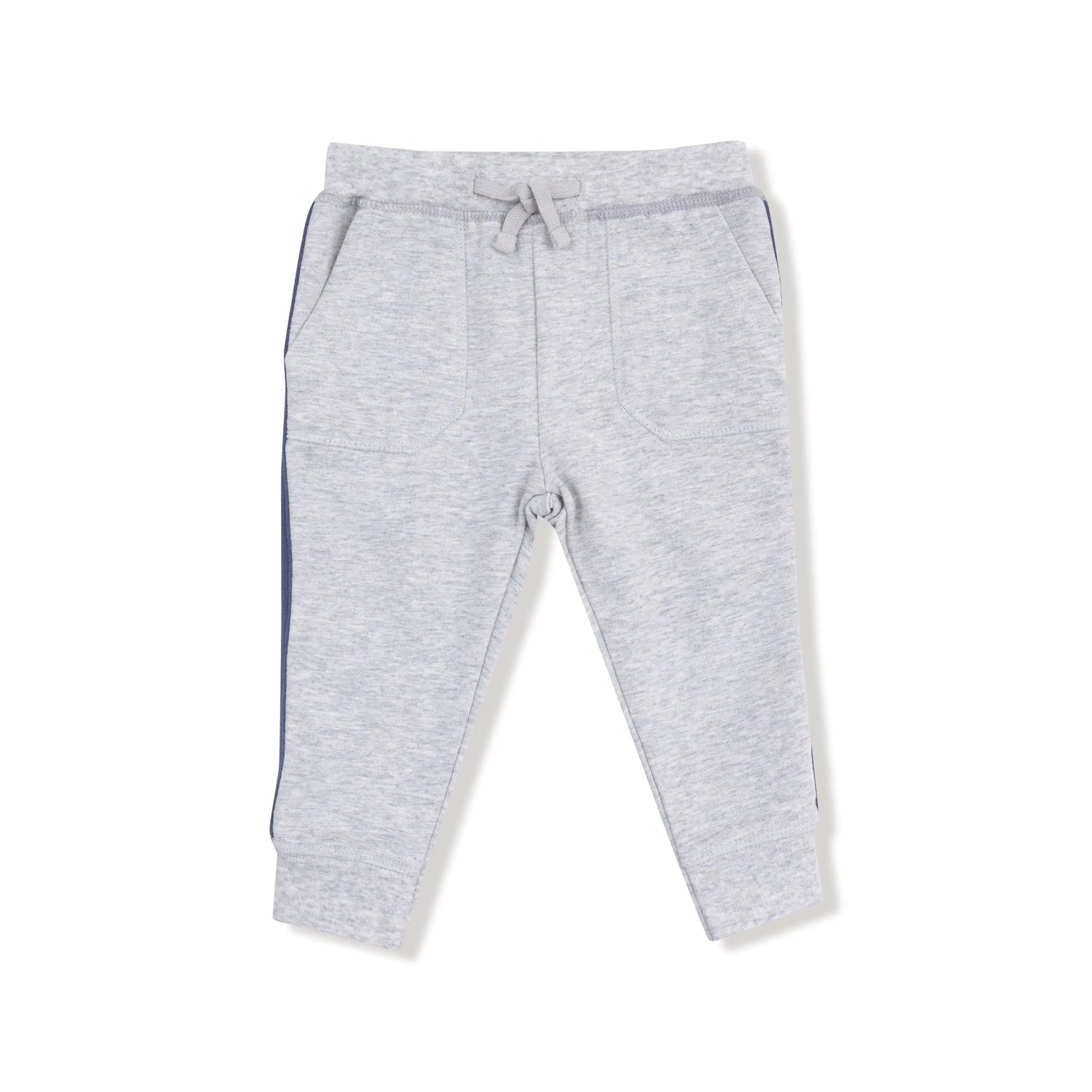 Angel Dear Varsity Stripe Jogger in Soft French Terry for Kids - 