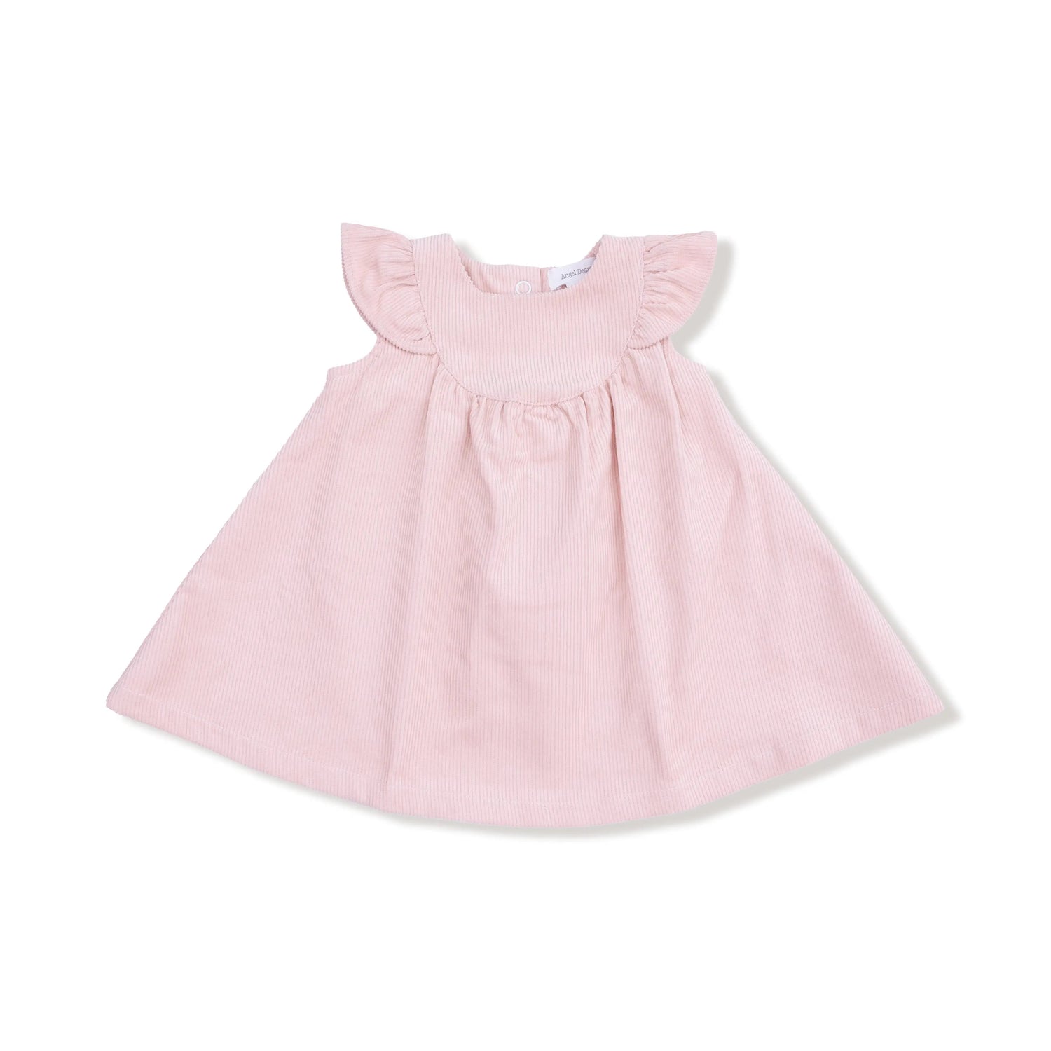 Angel Dear Veiled Pink - Scoop Yoke with Ruffle Dress + Bloomer - 