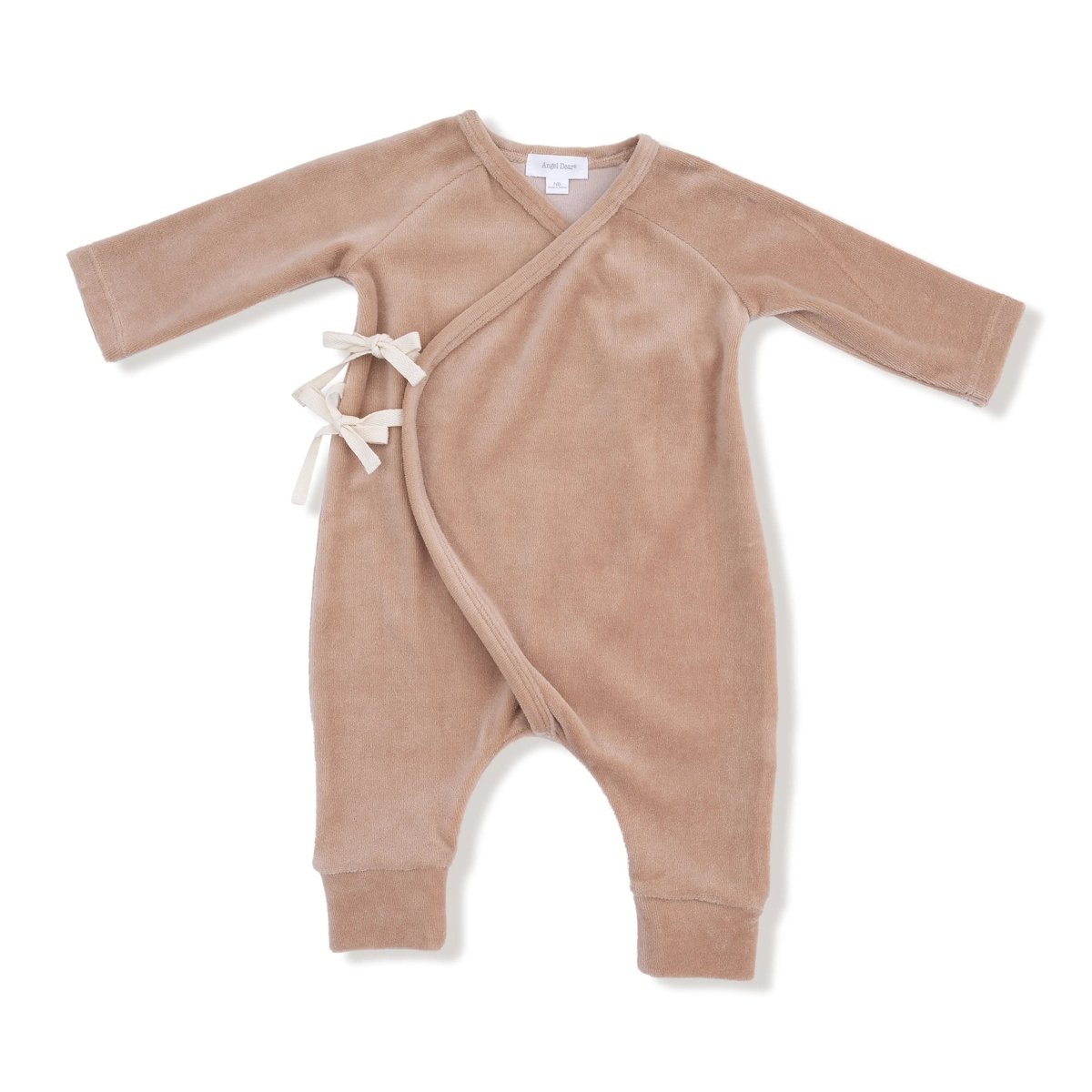 Angel Dear Velour Wrap Coverall for Baby Snuggle Ready Plush Warmth - Everetts Place Boutique - 