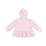 Angel Dear Velour Zip Peplum Hoodie And Jogger Set For Girls And Kids - Everetts Place Boutique - 