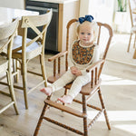 Mebie Baby Venetian Floral Classic Muslin Bib - 