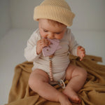 Mushie Rocket Teether Made from Non-Toxic Food-Grade Silicone for Baby Gums - Baby & Toddler > Baby Health > Pacifiers & Teethers teether