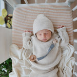 Mushie Extra Soft Muslin Crib Sheet for Baby 100% Cotton Breathable and Cozy - Home & Garden > Linens & Bedding > Bedding crib sheets