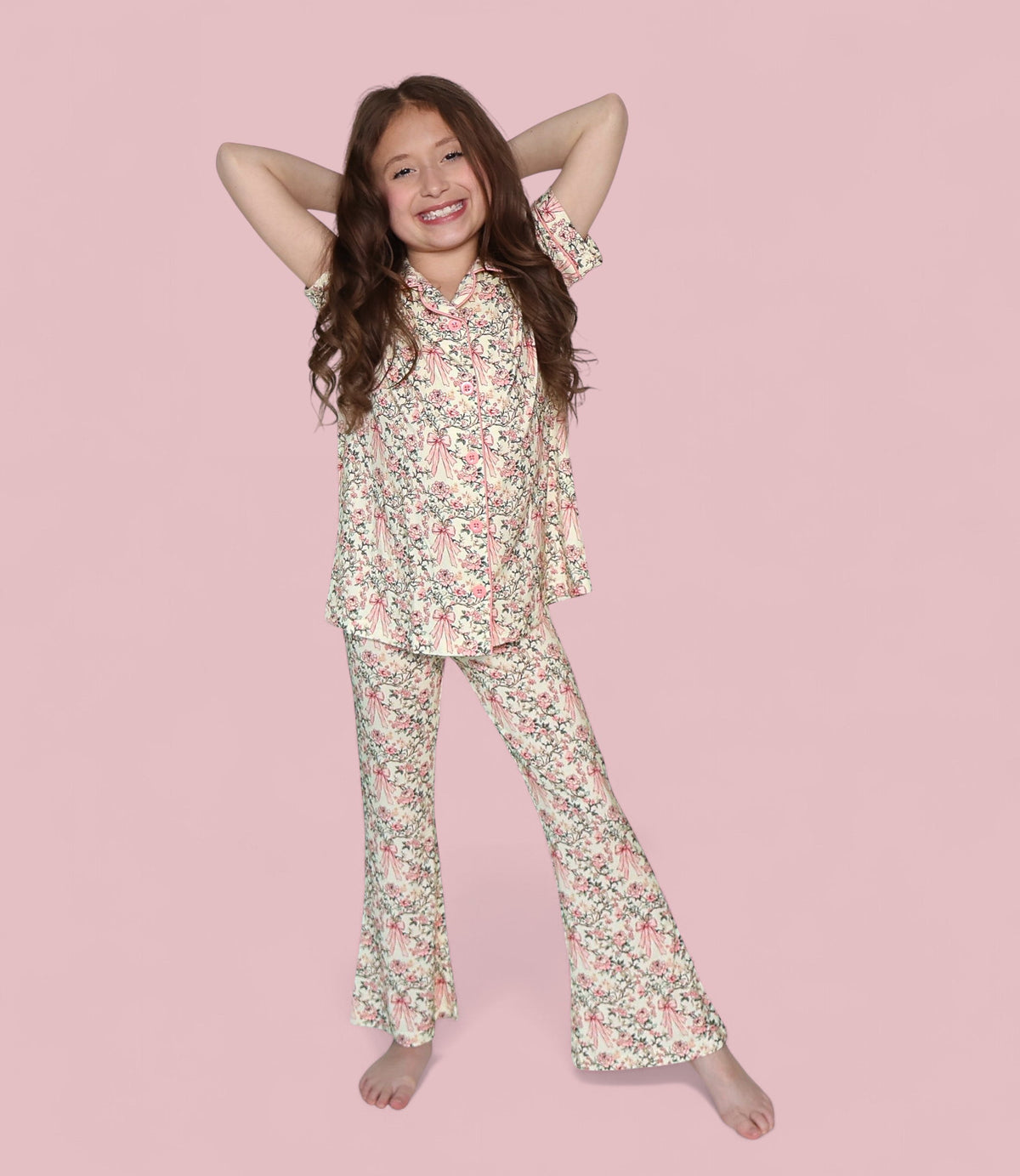DREAM BIG LITTLE CO VICTORIAN BLOOM DREAM GIRL'S FLARE SETEveretts Place