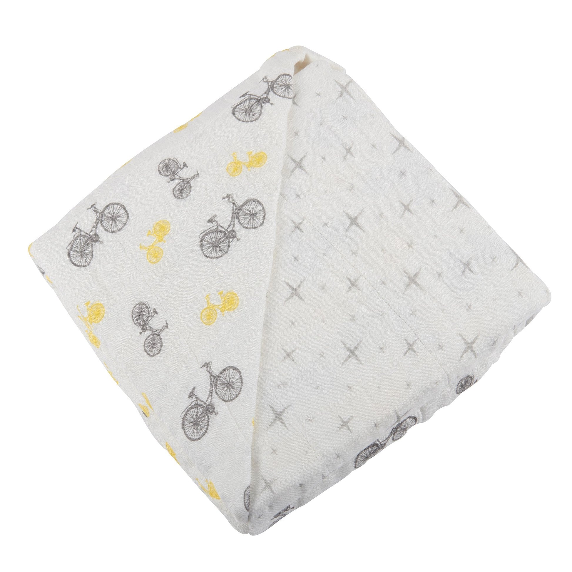 Vintage Bicycle Northern Star Bamboo Muslin Blanket for Kids 100 Percent Natural Soft and Breathable 47 x 47 Inches Newcastle Classics