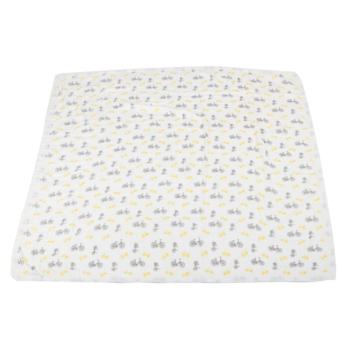 Newcastle Classics Vintage Bicycle Bamboo Muslin Blanket for Cozy Kids Comfort - 