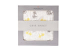 Newcastle Classics Vintage Bicycle Bamboo Muslin Crib Sheet