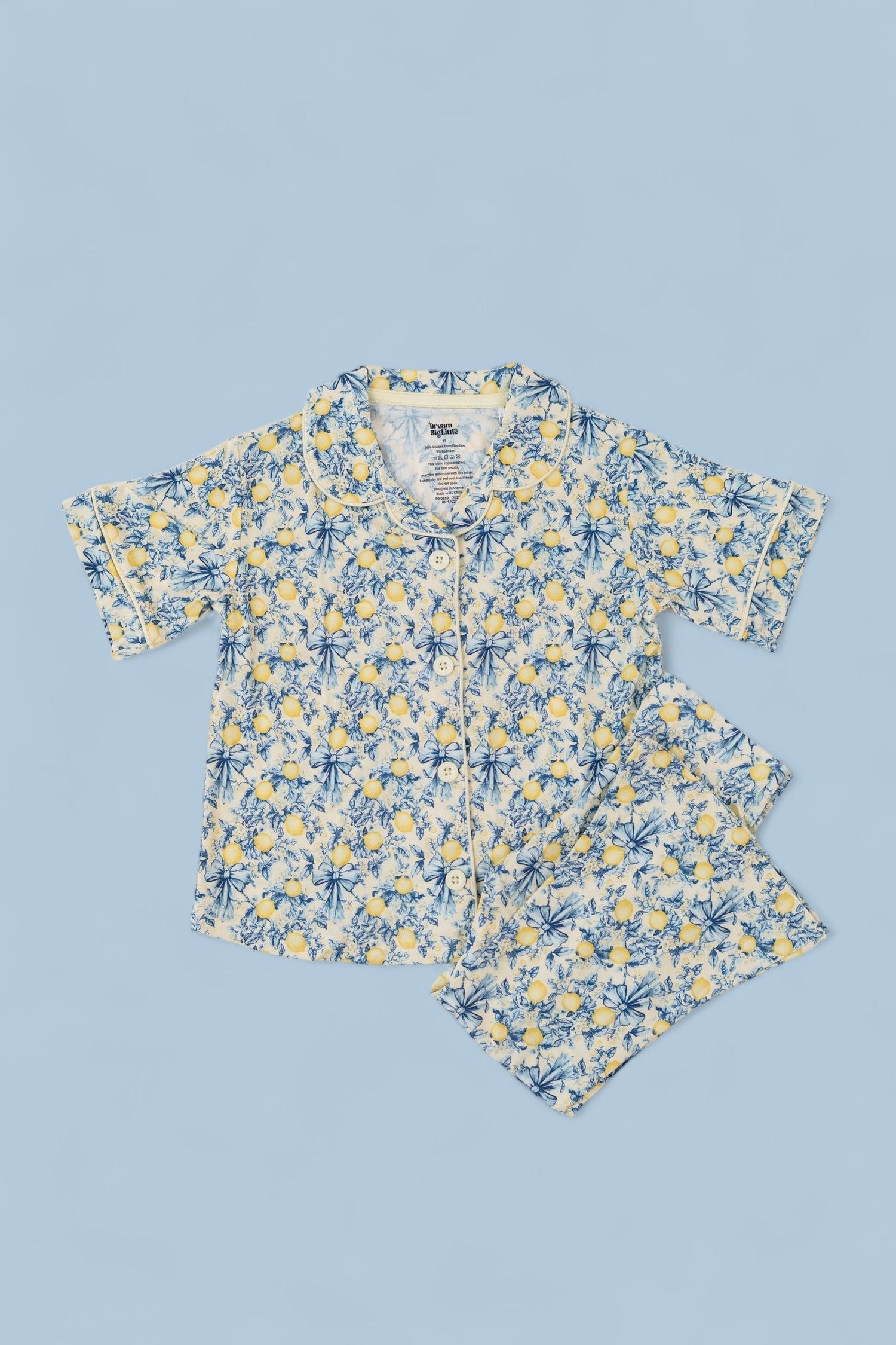 DREAM BIG LITTLE CO VINTAGE CITRUS TOILE DREAM GIRL'S FLARE SETEveretts Place