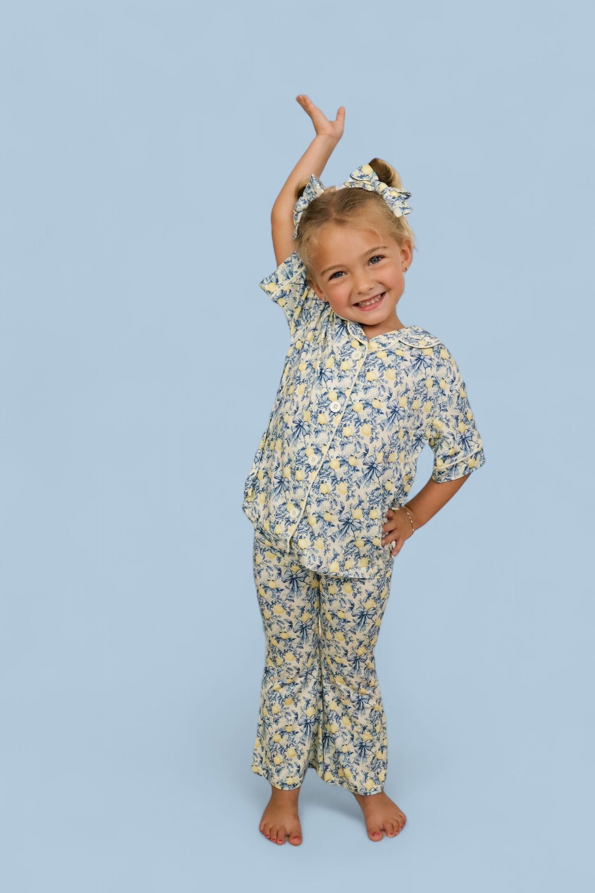 DREAM BIG LITTLE CO VINTAGE CITRUS TOILE DREAM GIRL'S FLARE SETEveretts Place