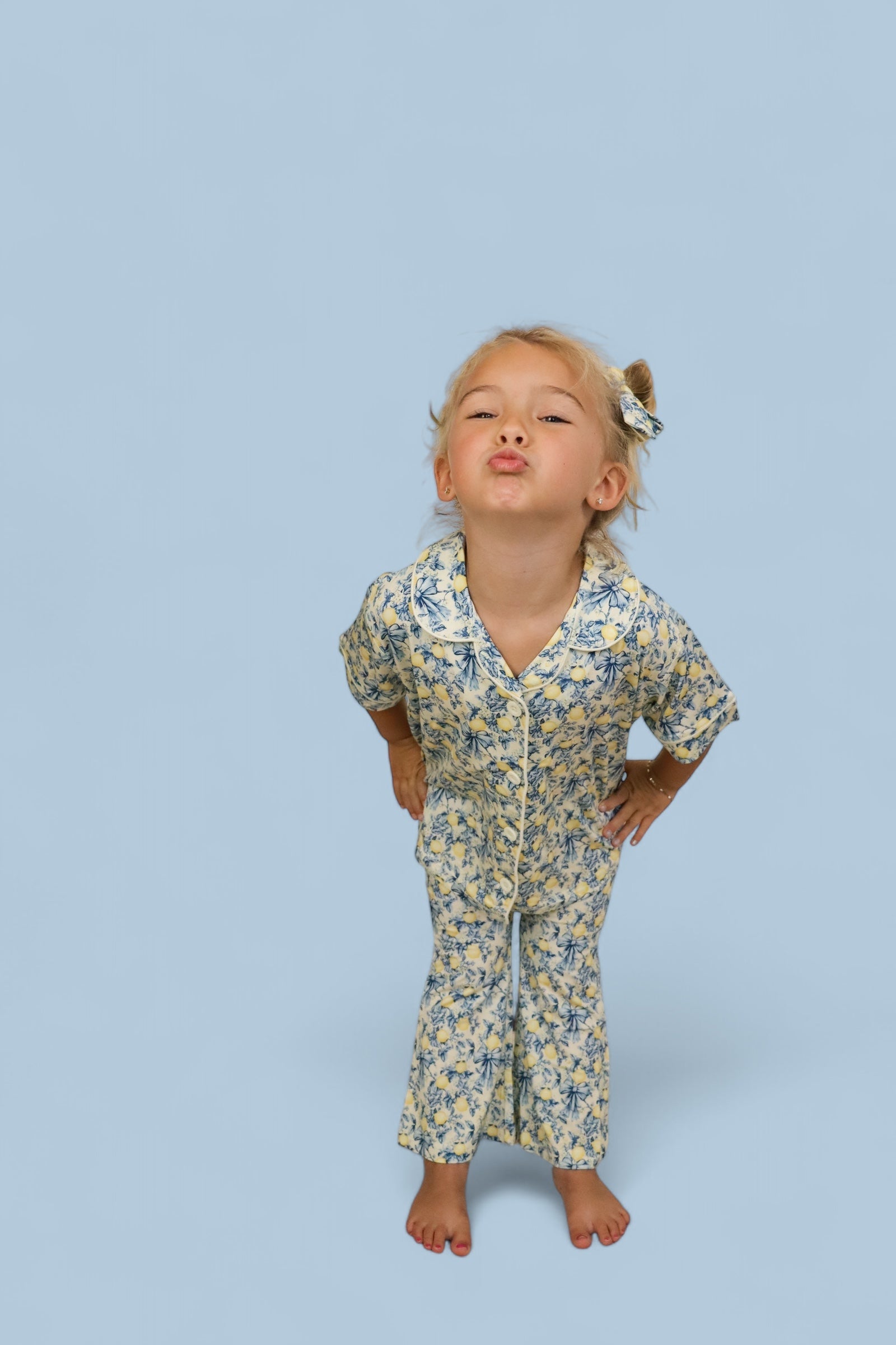 DREAM BIG LITTLE CO VINTAGE CITRUS TOILE DREAM GIRL'S FLARE SETEveretts Place