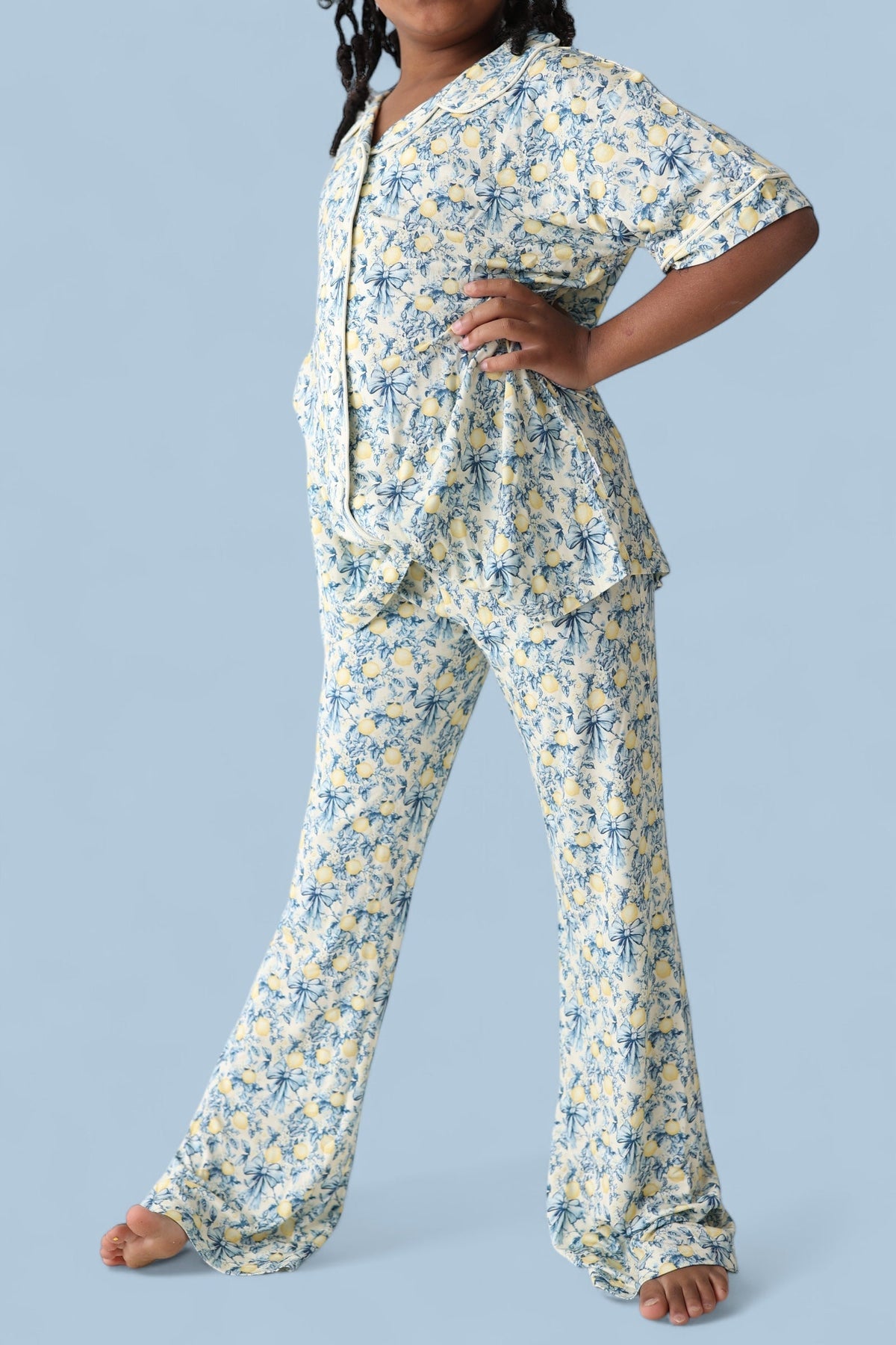 DREAM BIG LITTLE CO VINTAGE CITRUS TOILE DREAM GIRL'S FLARE SETEveretts Place