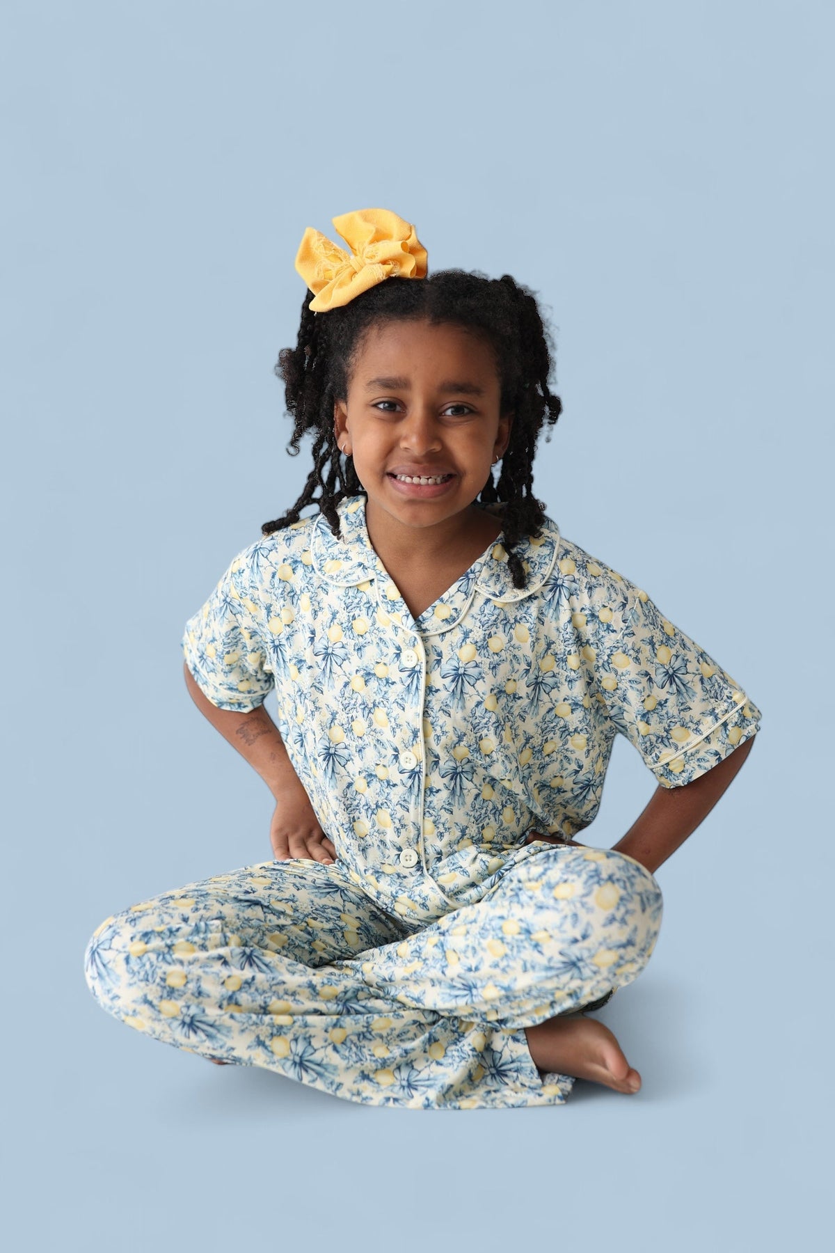 DREAM BIG LITTLE CO VINTAGE CITRUS TOILE DREAM GIRL'S FLARE SETEveretts Place
