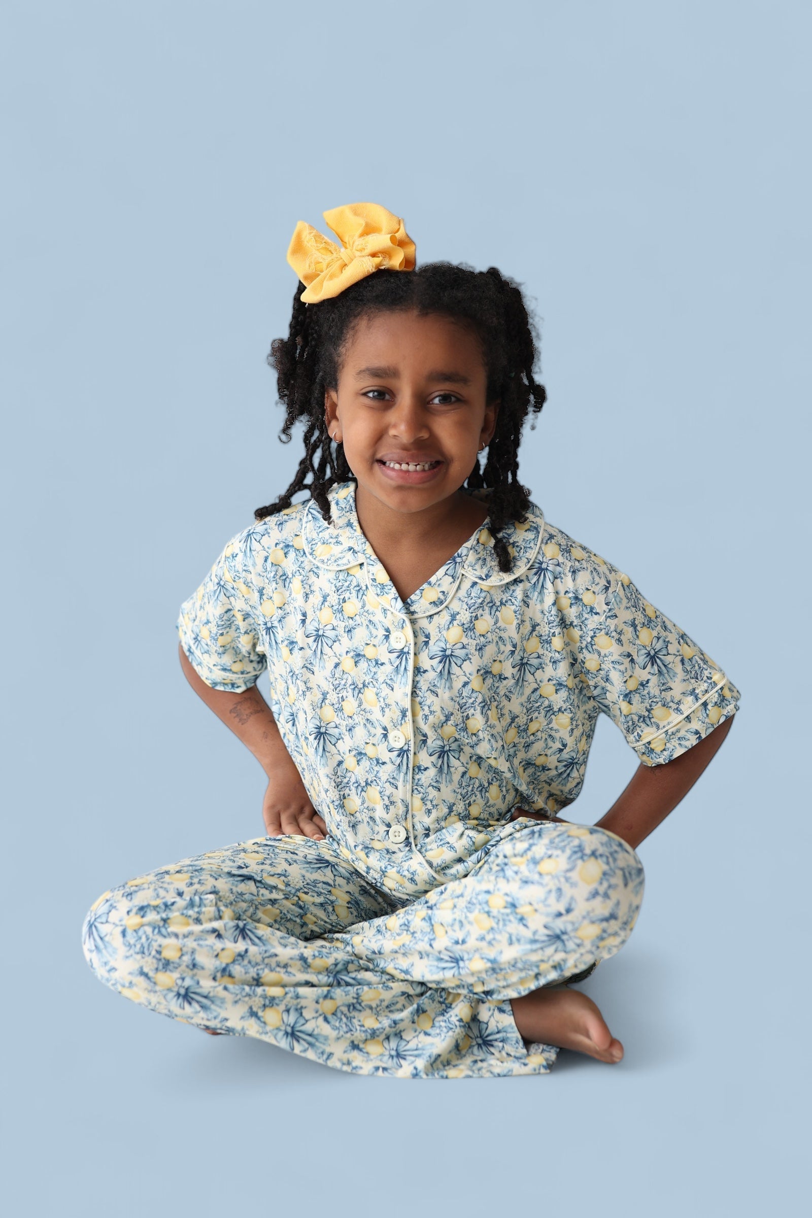 DREAM BIG LITTLE CO VINTAGE CITRUS TOILE DREAM GIRL'S FLARE SETEveretts Place